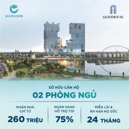 Căn hộ 5* tại LightHouse 30 tầng đầu tiên tại HD