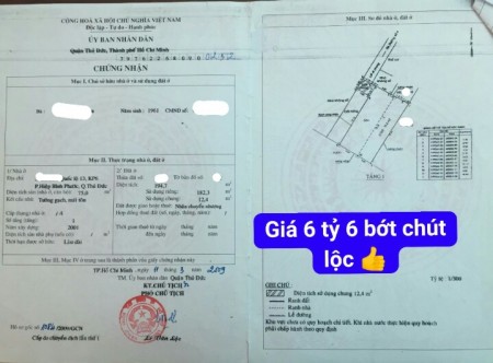 Bán dãy trọ đường quốc lộ 13, p.Hiệp Bình Phước DT: 195m2 Thu nhập 22.5tr/tháng Giá bán 6.6