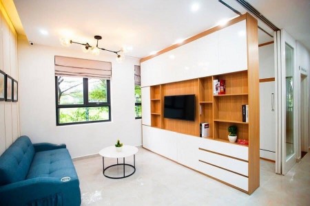 Cần bán căn hộ Sài Gòn Intela huyện Bình Chánh dt 55m2 2pn 2wc, tặng gói nội thất thông minh