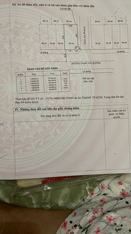 Đất cho thuê Phú Mỹ Hưng quận 7 ngã ba Phạm Thái Bường