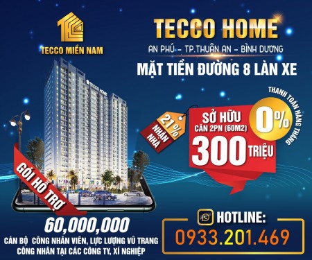 Căn hộ mặt tiền đường 54m2 8 làng xe nối dài Thủ Đức chỉ cần 300tr ký hộp đồng mua bán