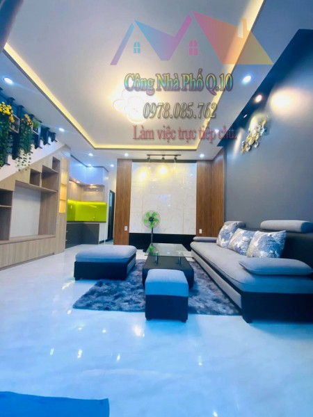 Bán nhà Quận 10, 3.6x10m mới ở ngay chỉ 4 tỷ 3/0978085762