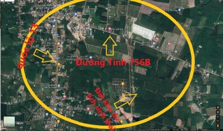Bán gấp lô góc 2 mặt tiền ngay trung tâm hành chính huyện