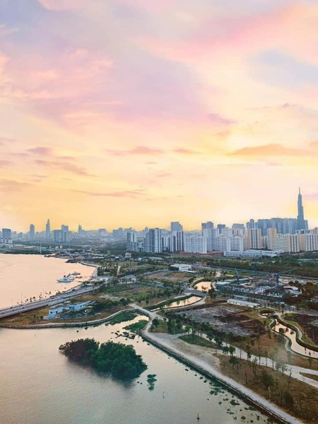 Bán căn hộ 3 PN Đảo Kim Cương, 119m2, giá 9.1 tỷ Bao hết, view Landmark cực đẹp