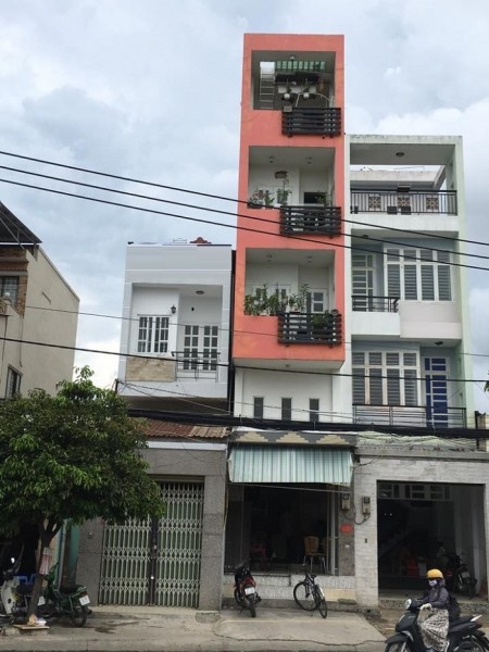 Mặt Tiền Sầm uất KD 4 lầu 4.3 x 15.3 Nguyễn Sơn