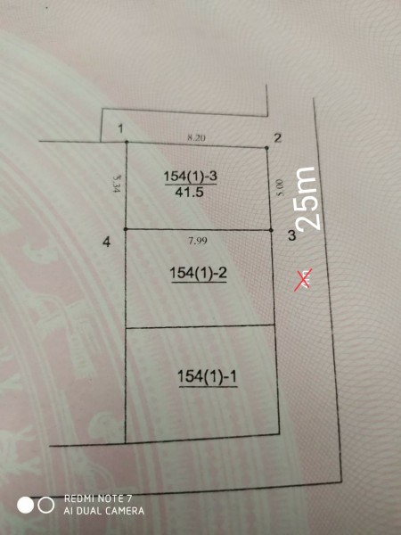 Mảnh đất nho nhỏ bên cạnh con đường to to Thạch Bàn Long Biên. DT 41,5m2