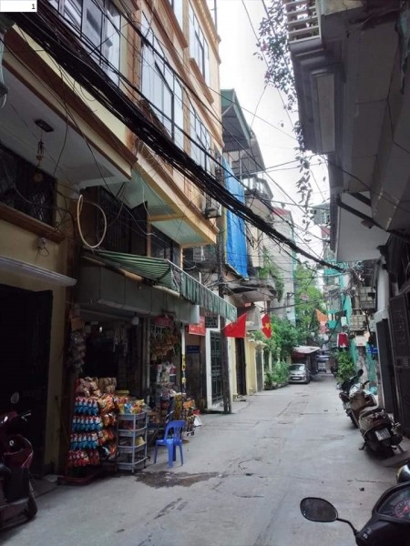 1.4 tỷ Tân Mai, kinh doanh, đường ô tô, 5 tầng, đóng thuế đất hàng năm.