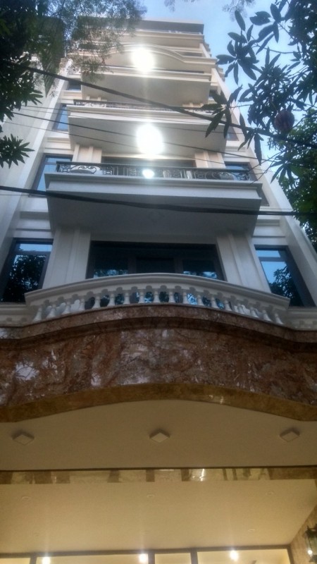 Bán tòa nhà VP mới xây 71m2 x 7 tầng 2 mặt ngõ ô tô trước sau phố Thái Hà giá 23 tỷ. LH 0912442669