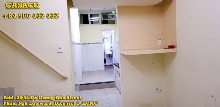 Mặt bằng cho thuê Quận 1 giá rẻ, DT 12m2