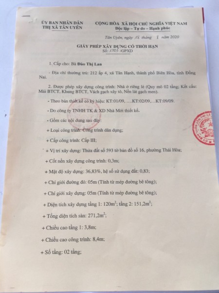 Bán 326m2 Thổ Cư, Lô góc, 29m Mặt Tiền, Sâu 13m, Sát Đường DT 743,Gần Chợ Tân Ba, chính Chủ.