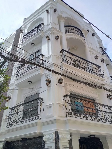 Bán nhà 9.8 tỷ, 6x8m 4 lầu góc hẻm 5m đường Phan Đình Phùng, phường 15, Quận Phú Nhuận