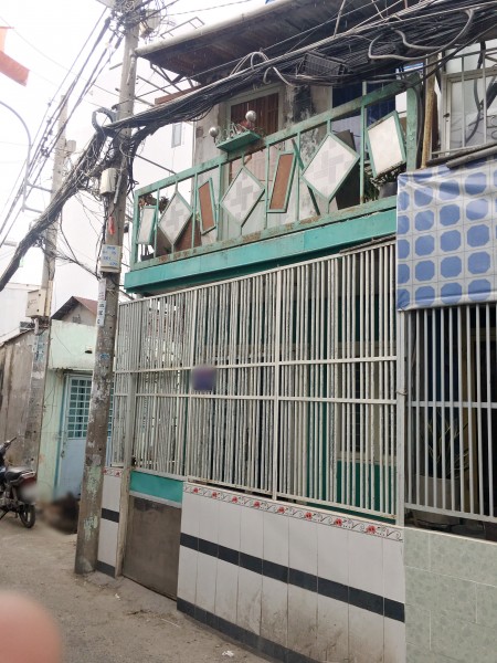 Nhà 1 lầu, 2 mặt tiền hẻm xe hơi đường Âu Dương Lân P3 Q8
