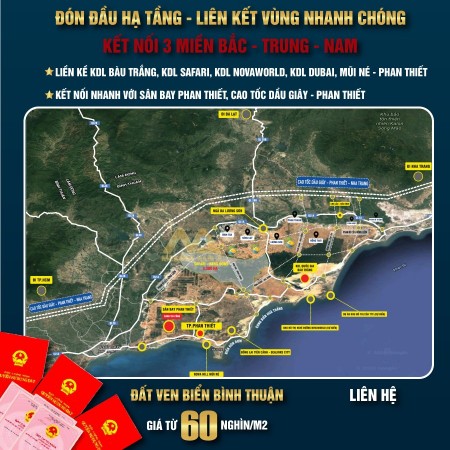 Lý do vì sao đất Bình Thuận sốt