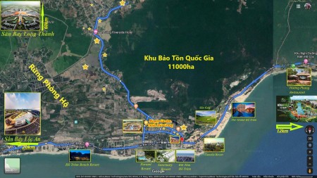 Đất Hồ Tràm Xuyên Mộc BRVT cách trung tâm chỉ 1km