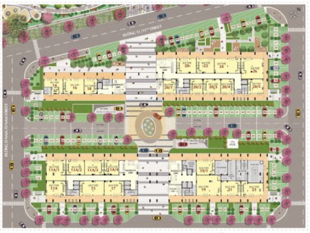 Chính chủ cần bán căn shophouse 2 mặt tiền Midtown Q7