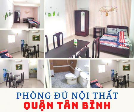 Phòng Trọ Đủ Nội Thất Đường Cộng Hòa, Q.Tân Bình Gần Lotte, Sân Bay