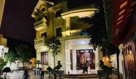 Bán nhà biệt thự, Xuân Đỉnh, 317m2 x 3T, mặt tiền 8m, 14.5 tỷ