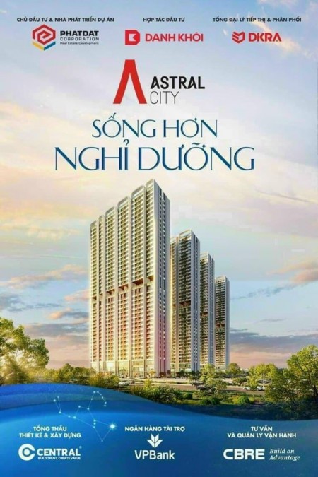 Chỉ 530tr Sở hữu ngay căn hộ Cao cấp Nhất Bình Dương Astral City