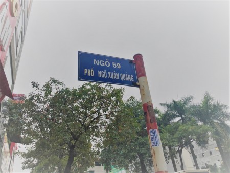 Độc nhất đất gần mặt phố Ngô Xuân Quảng Gia Lâm