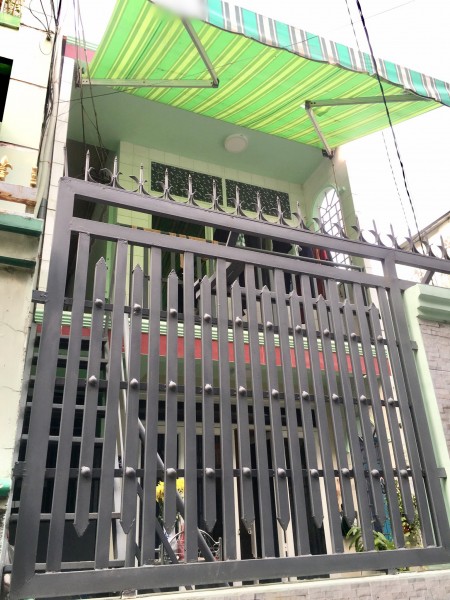 Nhà DT đất: 57.5m2/nở hậu/1lầu gần mặt tiền đường Phạm Hùng P10 Q8