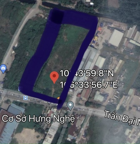 Bán đất mặt tiền Trần Đại Ngha, Bình Chánh 1000m2 trong đó 7500 thổ cư giá 220 tỷ