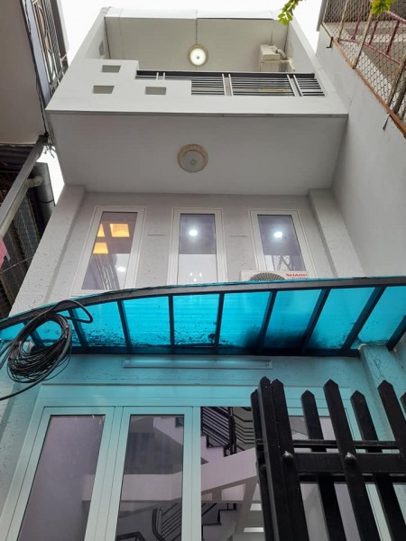 NHÀ MỚI ĐẸP 4 TẦNG HẺM THẲNG TẶNG NỘI THẤT 4.4 TỶ
