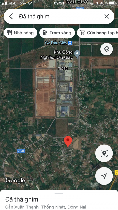 Đất ấp 94 gần KCN Dầu Giây sổ riêng bán gấp trả nợ ngân hàng.