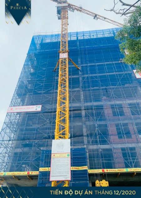 Duy nhất 1 căn 2PN dự án Precia. Chỉ TT 1.2 tỷ, nhận căn hộ 73.1m2 + CK 80 triệu