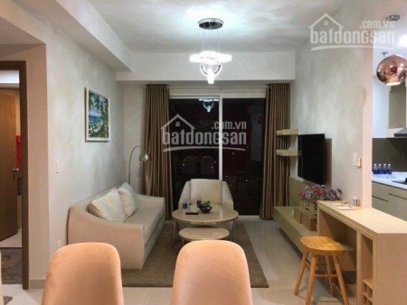 Trống căn hộ tầng cao rộng 86m2, 2 PN, có sẵn nội thất, cc Hado Centrosa cho thuê giá 14 triệu/tháng