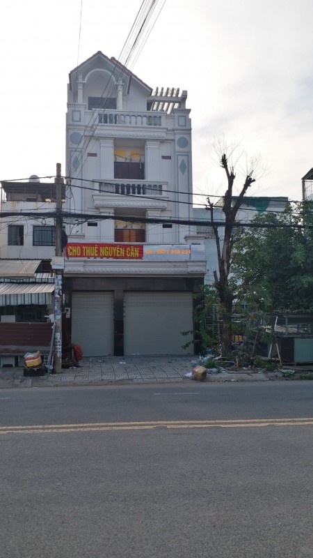 Cho Thuê Nhà Mặt Tiền Đường Thống Nhất, _ 2 lầu _ dân cư đông đúc