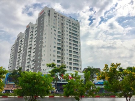 Cho thuê căn hộ 2 phòng ngủ DT 72m2 Sunny Plaza nội thất cơ bản (rèm, máy lạnh, bếp) 11 triệu/tháng - Xem ngay (giữ chìa khóa căn hộ)