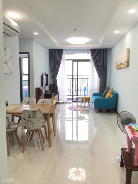 Trống căn hộ Him Lam Quận 9 tầng cao rộng 70m2, 2 PN, giá 9 triệu/tháng, có đủ nội thất, view thoáng