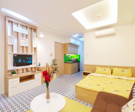 Còn 1 phòng cao cấp, giá KM TẾT ĐẾN, cho thuê ngắn/dài hạn, gần BV Mỹ Đức Hồ Văn Huê