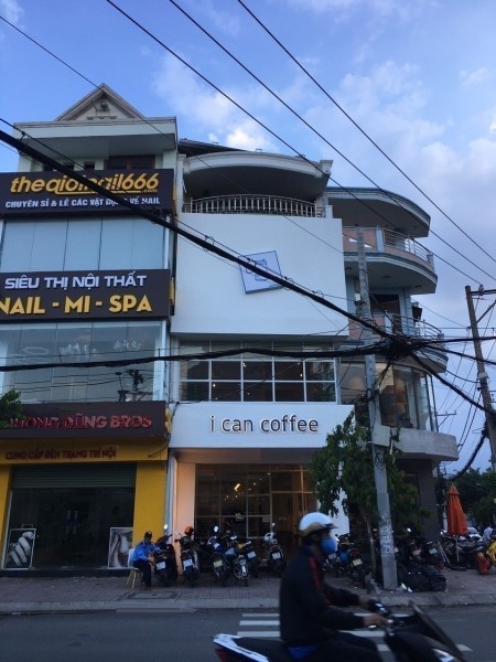 Nhà mt 4,2x20m đường Võ Oanh (D3 cũ) kd tấp nập