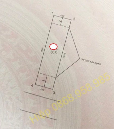 Tái định Cư Bắc Sông Thiếp Vườn Đào Phúc Lộc Uy Nỗ, 80m2, cạnh trường điểm Mầm Non Huyện đang xây