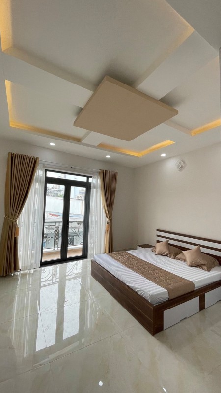 Nhà Mới XD, Tặng Toàn Bộ NT, 4 Tầng 7.65 Tỷ XH Vào Nhà, Ngang Trên 5M.