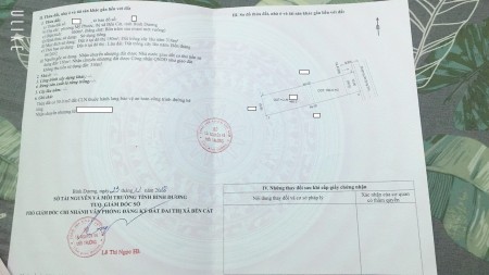 Đất vuông đẹp Tx. Bến Cát bán nhanh trong 5 ngày.