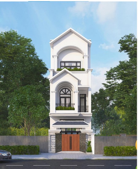 Nhà 1 trệt 2 lầu Thủ Dầu Một, Sổ Hồng Riêng,GPXD từng căn