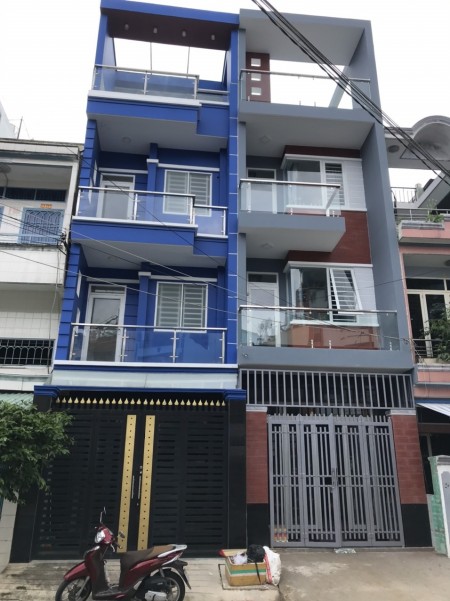 Nhà cực đẹp (4.2x16 nở hậu 4.7)đúc 3.5 tấm KDC Bình Phú Q6