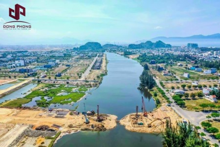 Đất nền dọc sông Cổ Cò đang nạo vét vị trí đẹp, giá tốt nhất