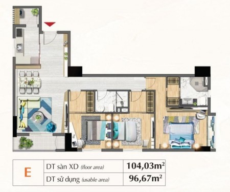 Cần bán căn hộ Saigon South Residences 104m2 bán giá gốc 4,020 tỷ lỗ thuế phí, có ô xe, hoàn 5%