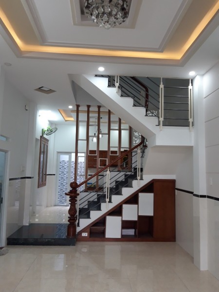 Nhà hẻm xe hơi Gò Vấp Ngang 4 dài 15.5 trệt 2 lầu 5 PN.