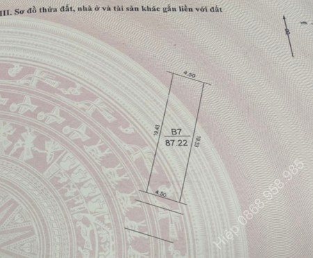 B7-Đấu giá Hà Lỗ Liên Hà Đông Anh khu vực kinh doanh sầm uất, cạnh bệnh viện siêu thị