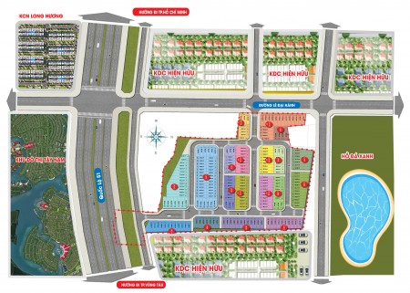 Bán Nhà Phố Phường Kim Dinh 2 Mặt Tiền Ngay Khu Đô Thị Tây Nam TP.Bà Rịa, Giá Chỉ 2,9 tỷ/căn