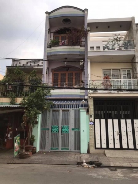Cho thuê nhà 15 triệu ,4x17m 3 tấm mặt tiền đường lê lư, phường phú thọ hòa, quận tân phú