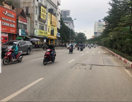 Bán Nhà Mặt Phố Nguyễn Phong Sắc Kinh Doanh Sầm Uất Vỉa Hè Đá Bóng. DT 50m, Giá 23 tỷ