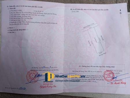 Siêu phẩm nhà 3 tầng, dt 67m2, oto vào nhà, đường Cái Tắt, An Dương, Hải Phòng