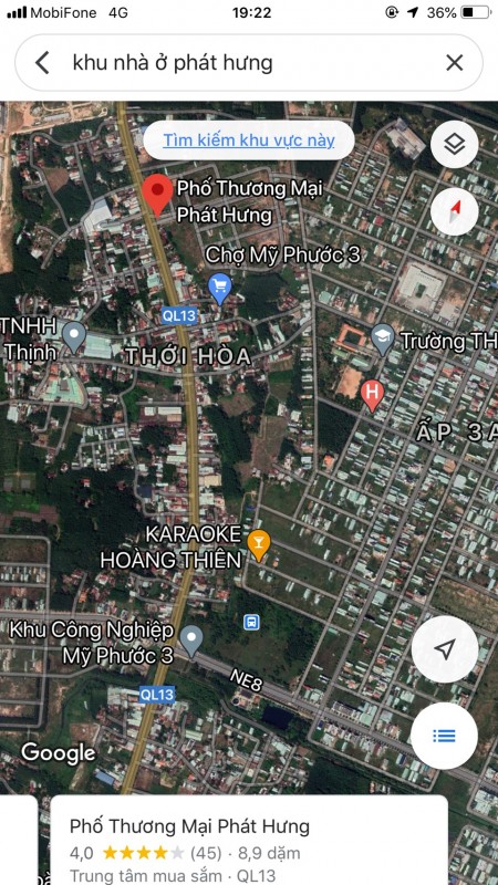 CHỦ HẠ GIÁ LÔ ĐẤT BÁN GẤP TRONG THÁNG Khu nhà ở PHÁT HƯNG liền kề KCN Mỹ Phước 3
