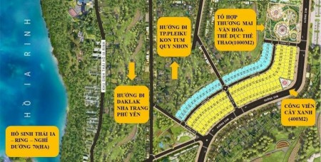 Bán đất khu công nghiệp nam pleiku giá rẻ 1000m2 chỉ 1 tỷ - 0969.025.664