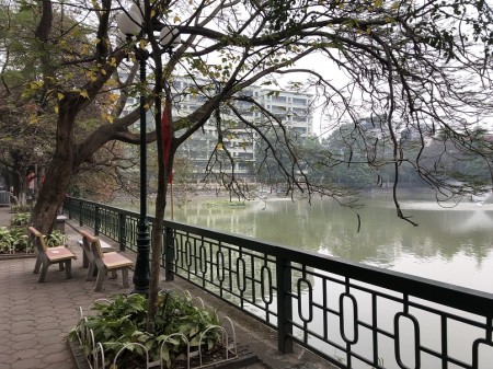 Nhà NGẮM HỒ, 2 Mặt tiền, Phân lô ÔTÔ tránh vỉa hè rộng Kim Đồng Giải Phóng
